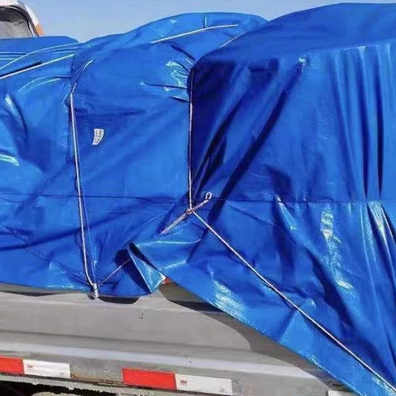 Laminated Blue Waterproof Heavy Duty Pe Tarp Suppliers Custom Tarp