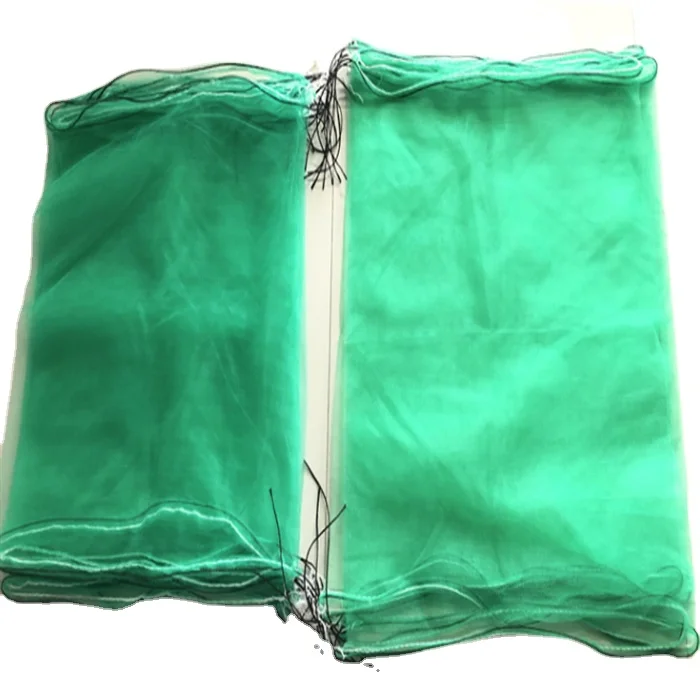 40g/50g/60g  hdpe monofilament date palm green mesh bag