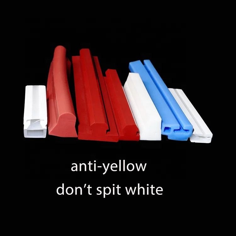 2022 hot sale customized seal strip led silicone profile  F  U shape high quality  silicone strip for profile