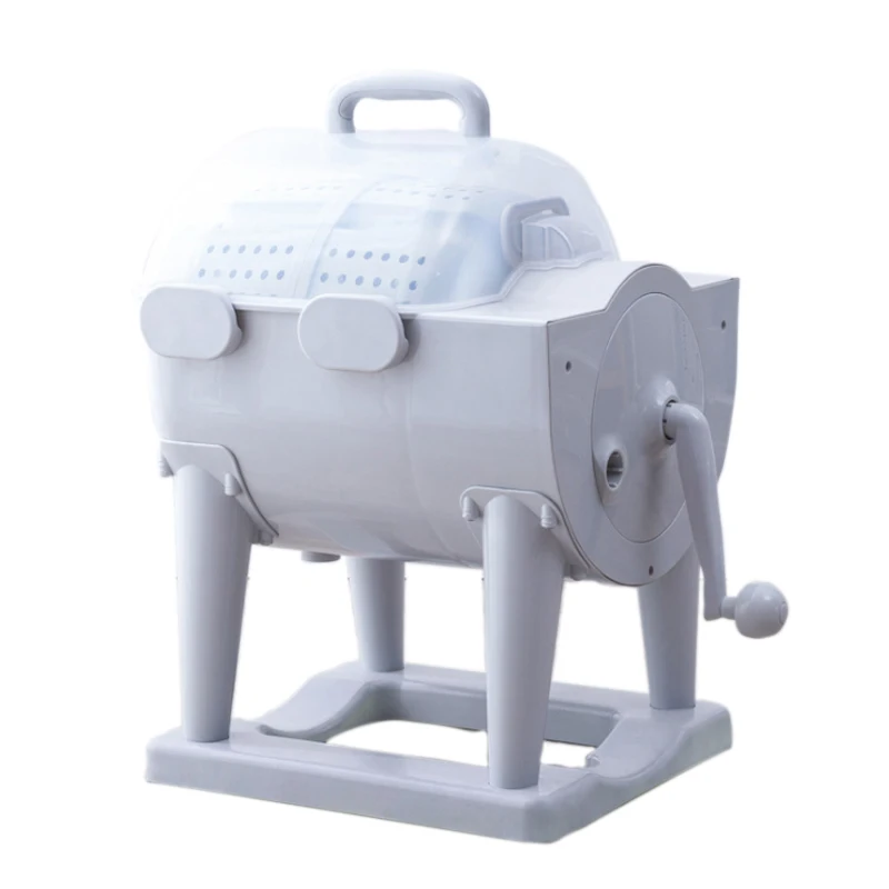 No Electric Hand Powered Mini Size Manual Washing Machine For Home Use