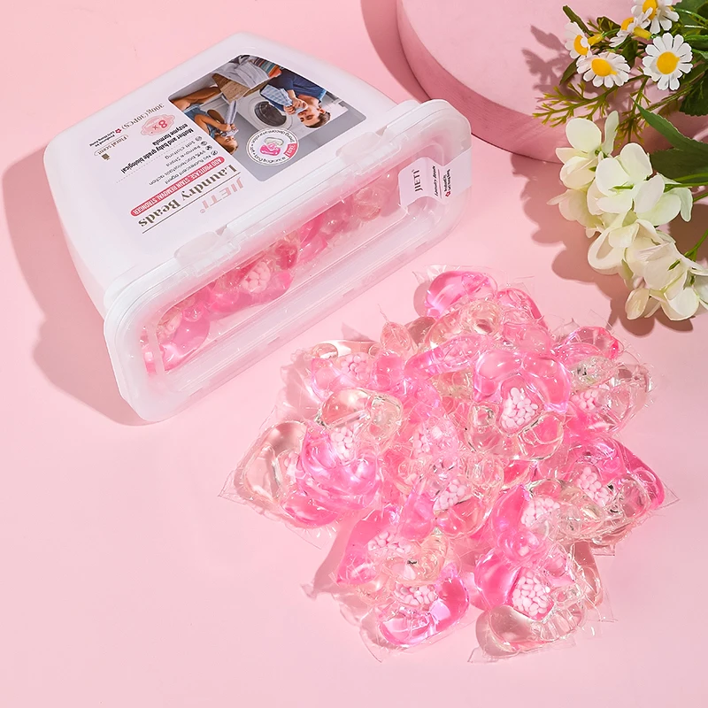 Good Quality Eco-Friendly Disposable Laundry Detergent Pods Lasting Scent Liquid Bleach Beads for Apparel Stain Removal