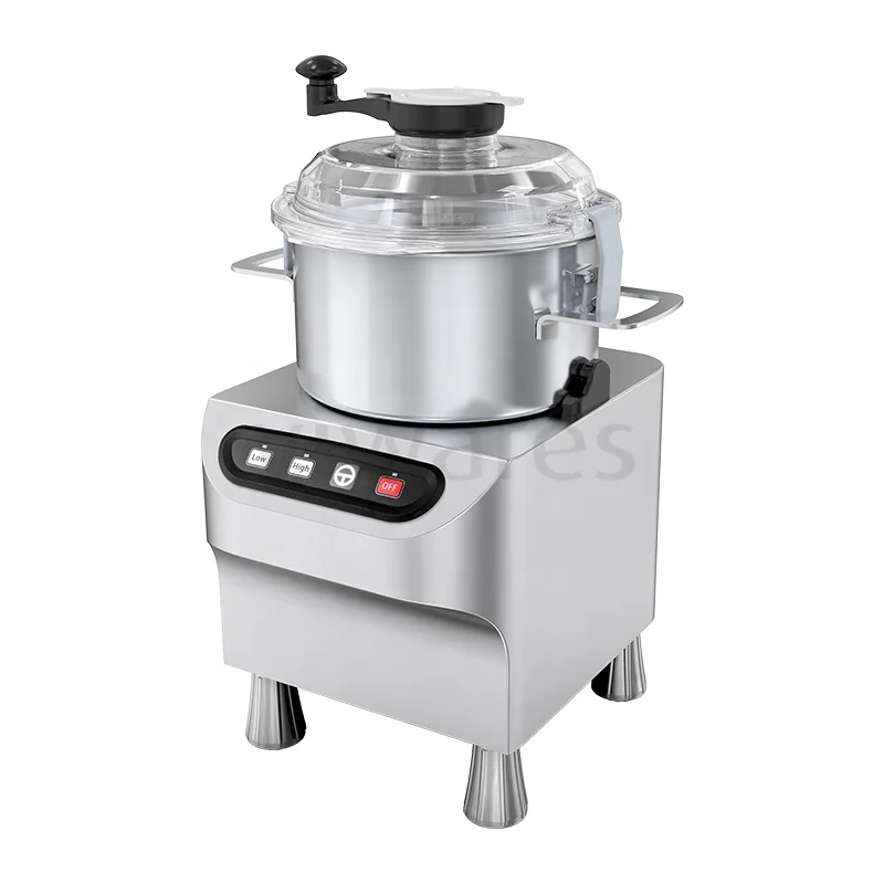 Manufacturer Hot Sales Electric Big Power Commercial Multi-function Meat Vegetable Food Chopper With Meat Bowl Cutter