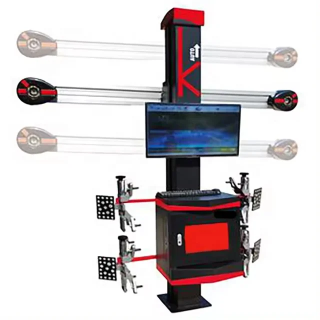 turn plates system portable automatic smart 3d computerized wheel alignment turntables target plates machine with lift clamp