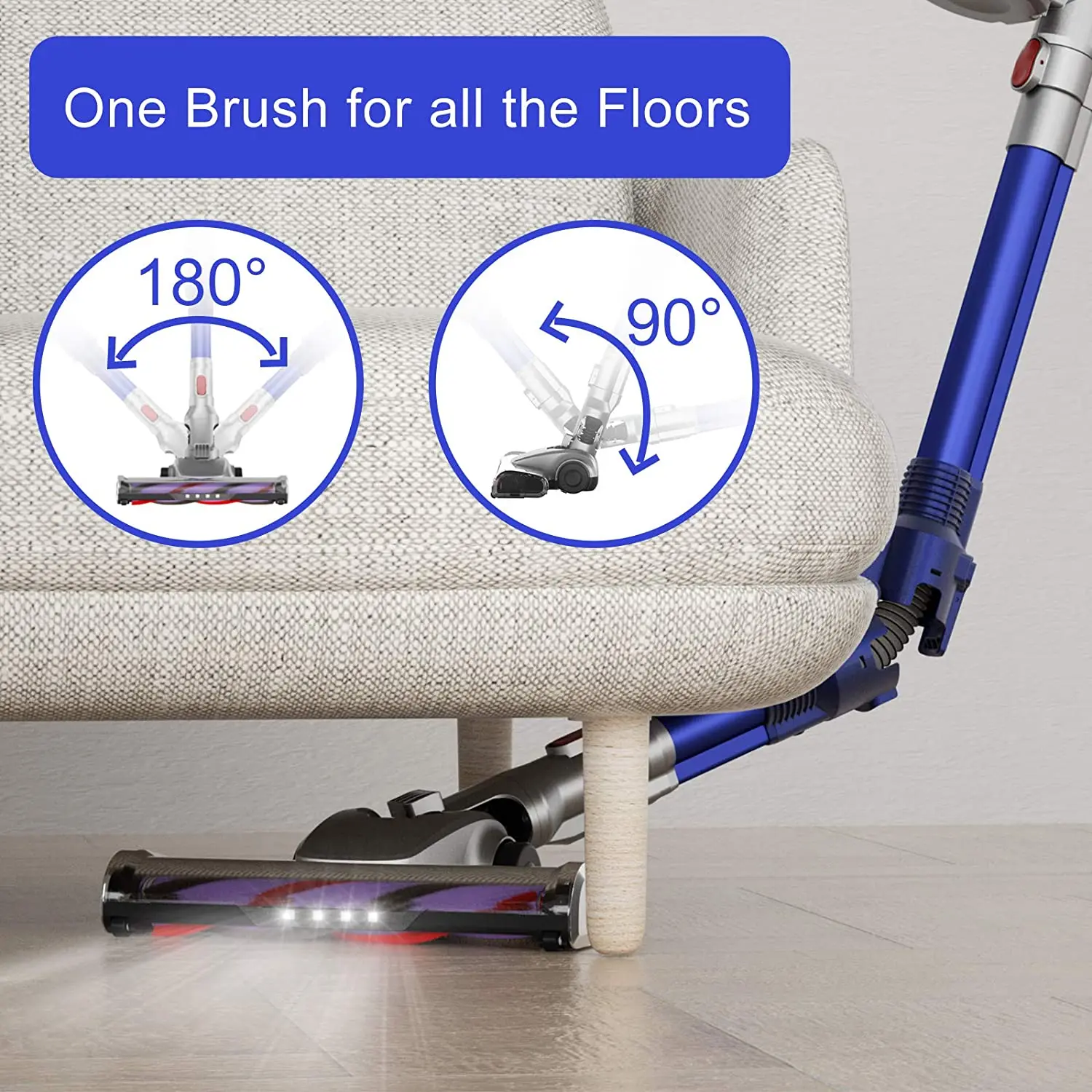 Factory Portable Handheld 380W Classical Rechargeable Cordless Vacuum Cleaner
