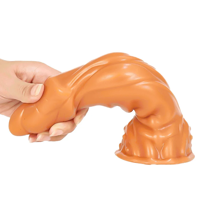 New monster special shaped soft rear anal plug liquid silicone large simulated dildo penis sex toy for women