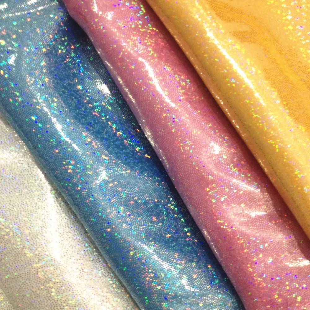 metallic foil printing stretch fabric