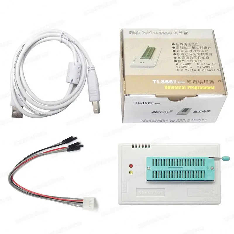 
 TL866II PLUS Bios USB универсальный Программист EEPROM поддержка NAND Flash AVR MCU GAL PIC SPI для 15000 IC  