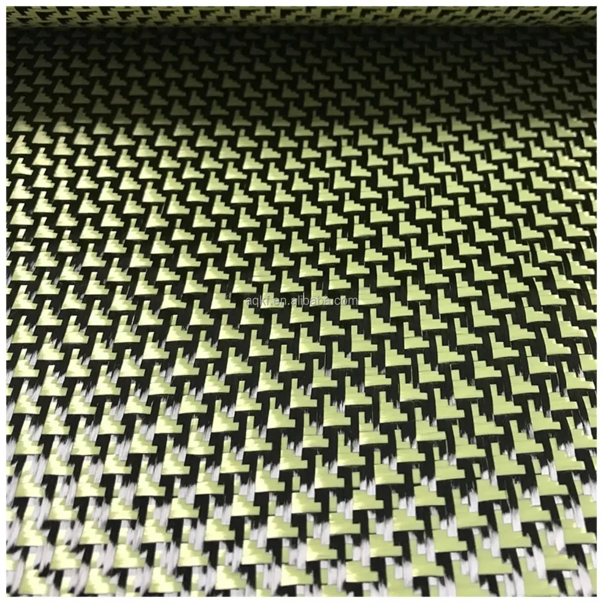 3K280G carbon aramid fiber blended woven fabric aircraft jacquard pattern parts modified DIY surface decoration fabric