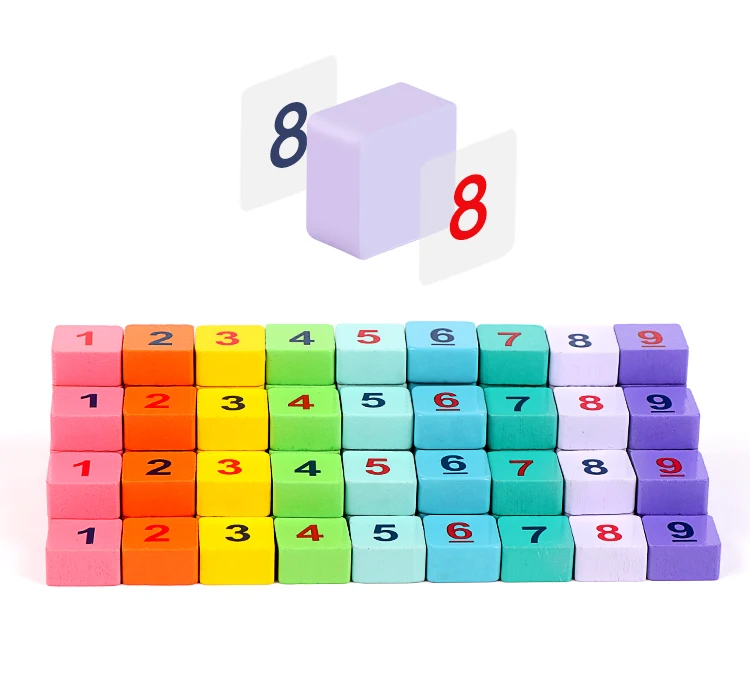 Classic educational game  wooden sudoku board game for kids