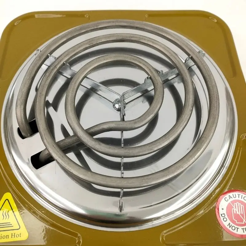 Hot selling safety electric heater cooking burner home kitchen appliance portable solid electric stove single hot rolled plate