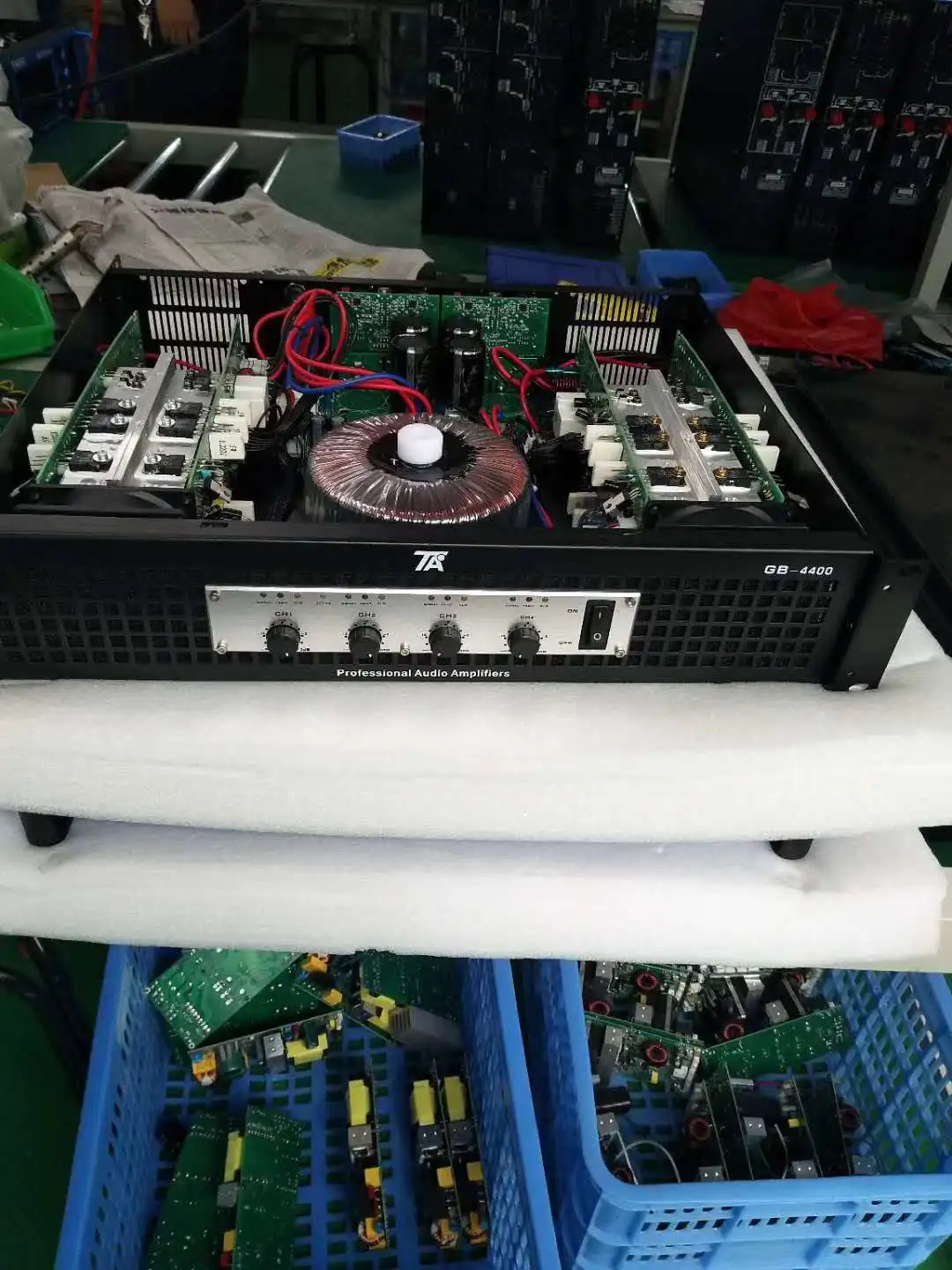 High Quality Factory Supply Professional Big Power 2 Channel Speaker Power Amplifier
