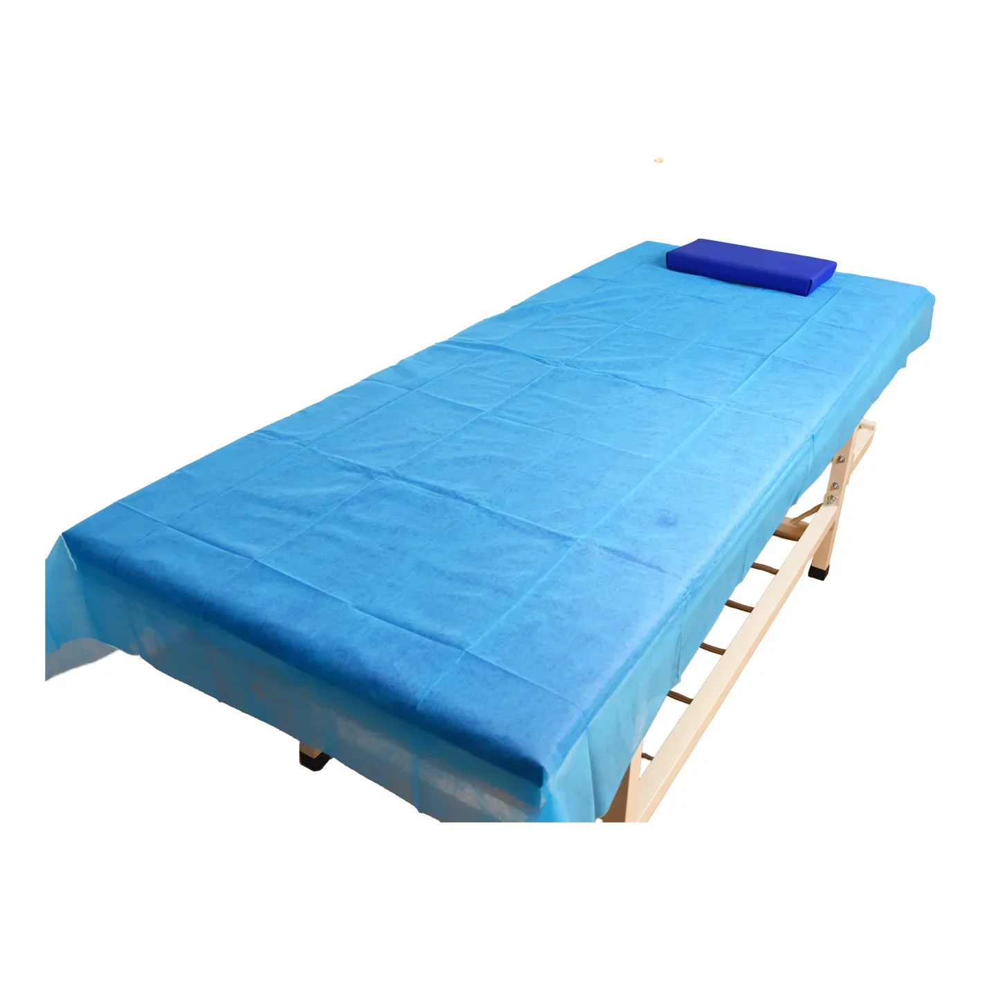 Disposable Non-woven Folded Beauty Bed Cover Sheets Medical Fitted (10x) Bed Sheet