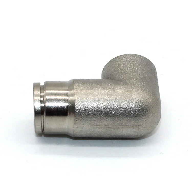 Customizable Size 3/8 1/2 Stainless Steel Brass Iron Tee Connector Tee Joint Tube Pipe Fitting Elbow