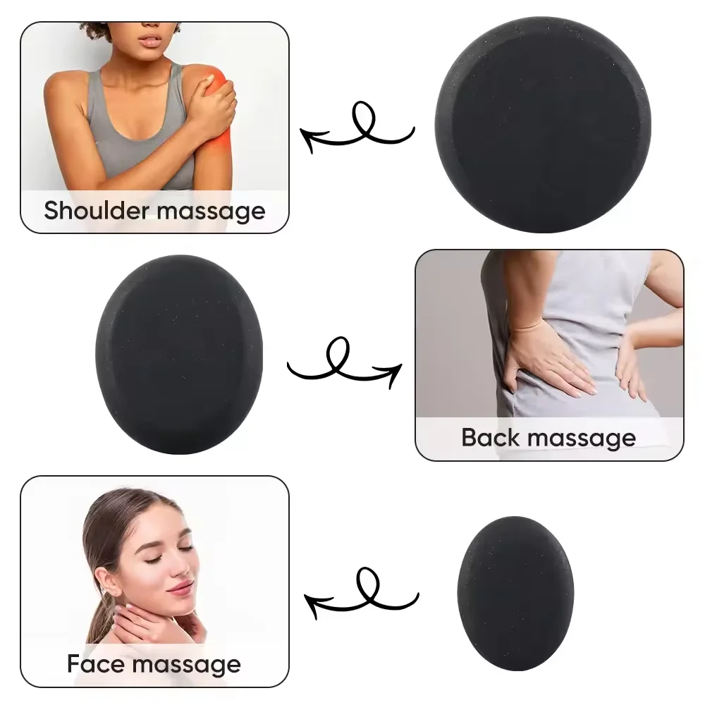 Chinese Wholesale 16/18/20pcs Natural Energy Stone Set Hot Stones Massage Set with Warmer
