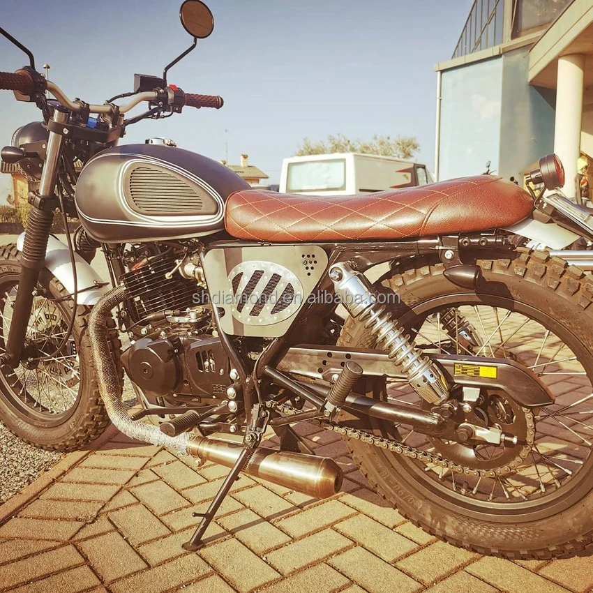 70s E5 125cc vintagecafe motorcycl EU5 125ml/cm3 flattracker motorfiets/motorcykel motards motocylettes scramblerclassicmotorrad