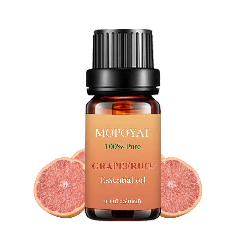 MOPOYAT grapefruit essential oil antidepressant stimulating lymph glands and improve cell organization 0.33oz