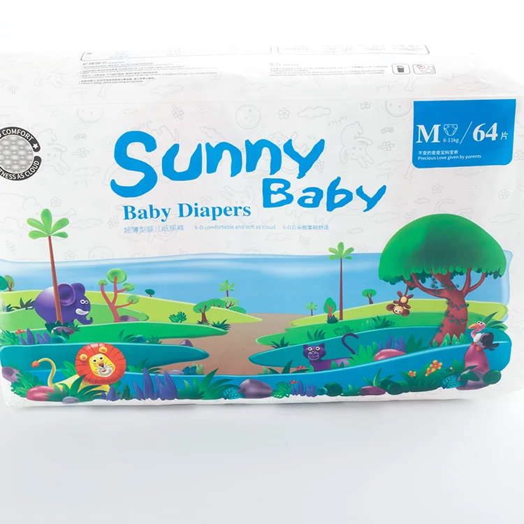 
Sunnybaby Oem Odm Stock Di Pannolini Per Bambini Baby Diapers Wholesale Price Disposable Baby Diaper 