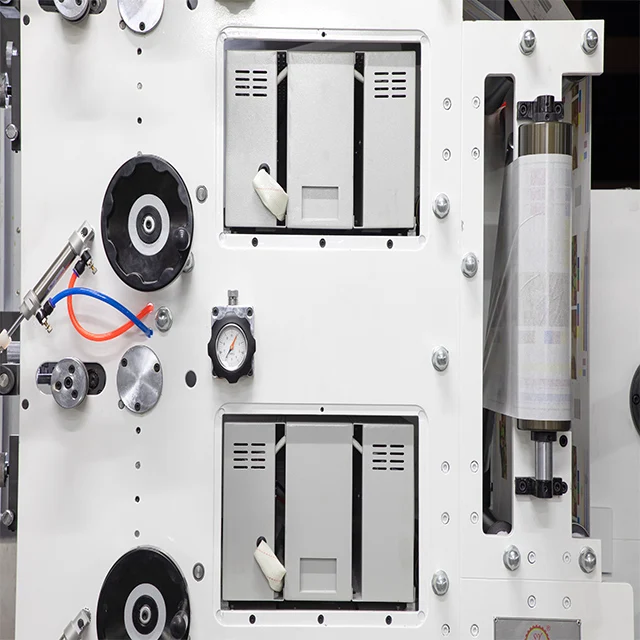 High Quality Flexo Press Machine for Food Wrapping Machine with Slitting Function