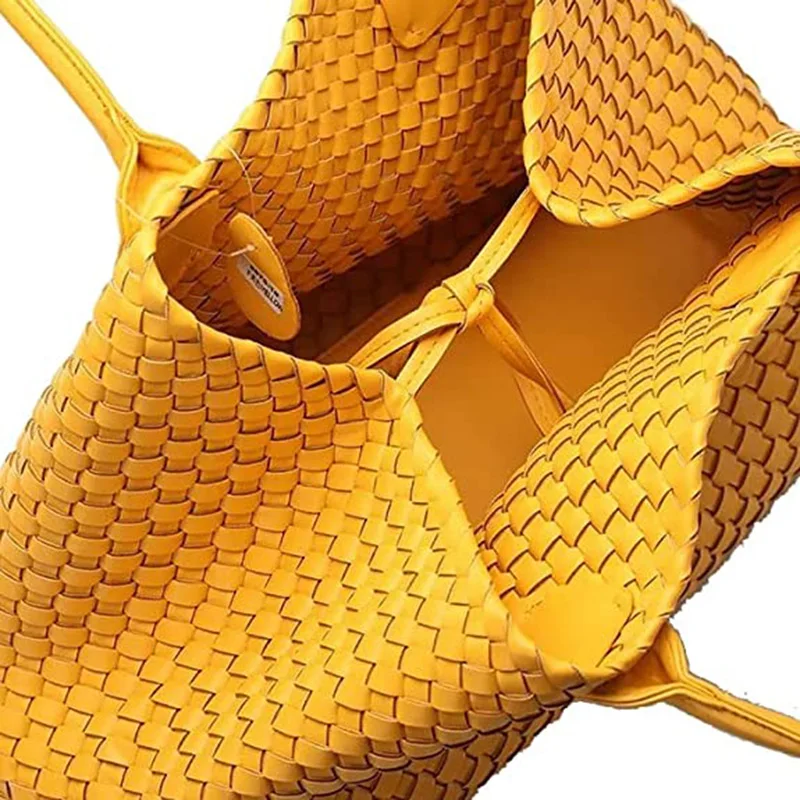 2022 new high-end shoulder bag star woven handbag fashion ladies tote bag