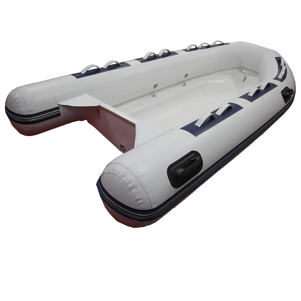 Zhenbo botes inflatable par 8 persons rib boat 300 330 360 with outboard motors