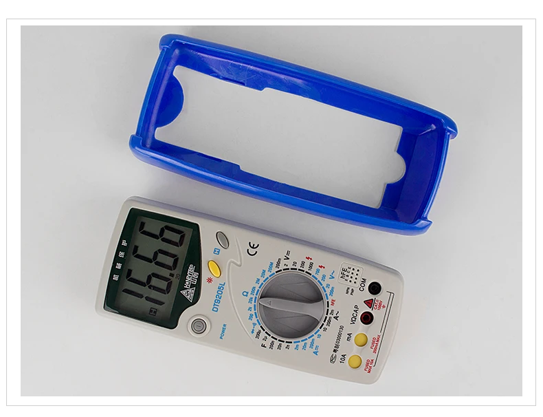 DT9205L Hot Sale High Precision Handheld Digital AC/DC Multimeter with Resistance Frequency Tester Diode test Data