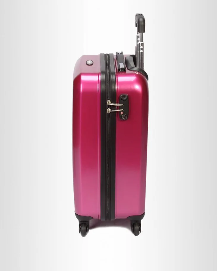 Hot sale 100% PC trolley travel bag for woman GSP Indonesia factory