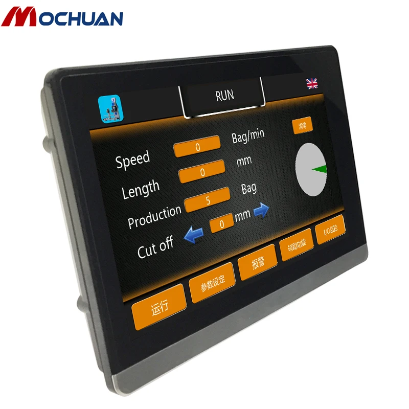 Mochuan 7 ЖК-Панель modbus программируемый сенсорный экран hmi plc цена