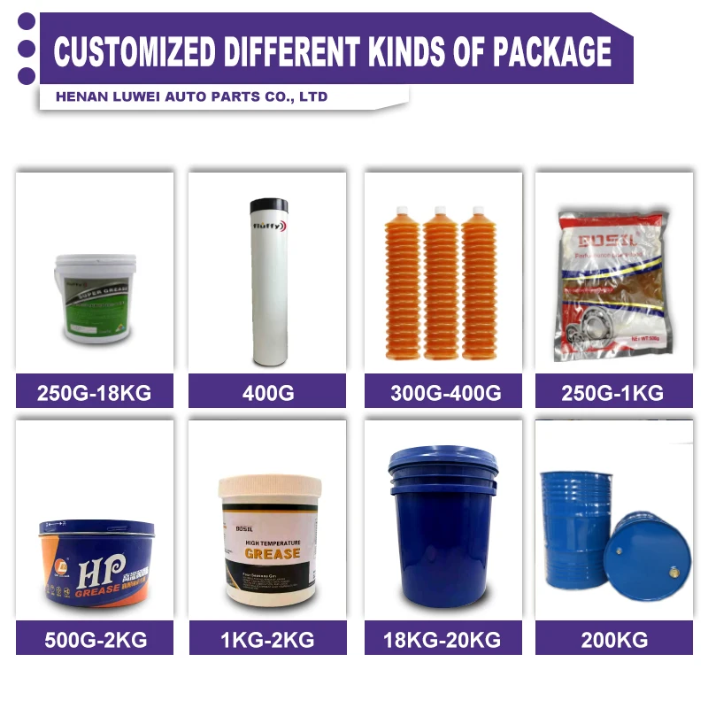 High temperature resistance heavy mining machinery Bule High temperature grease