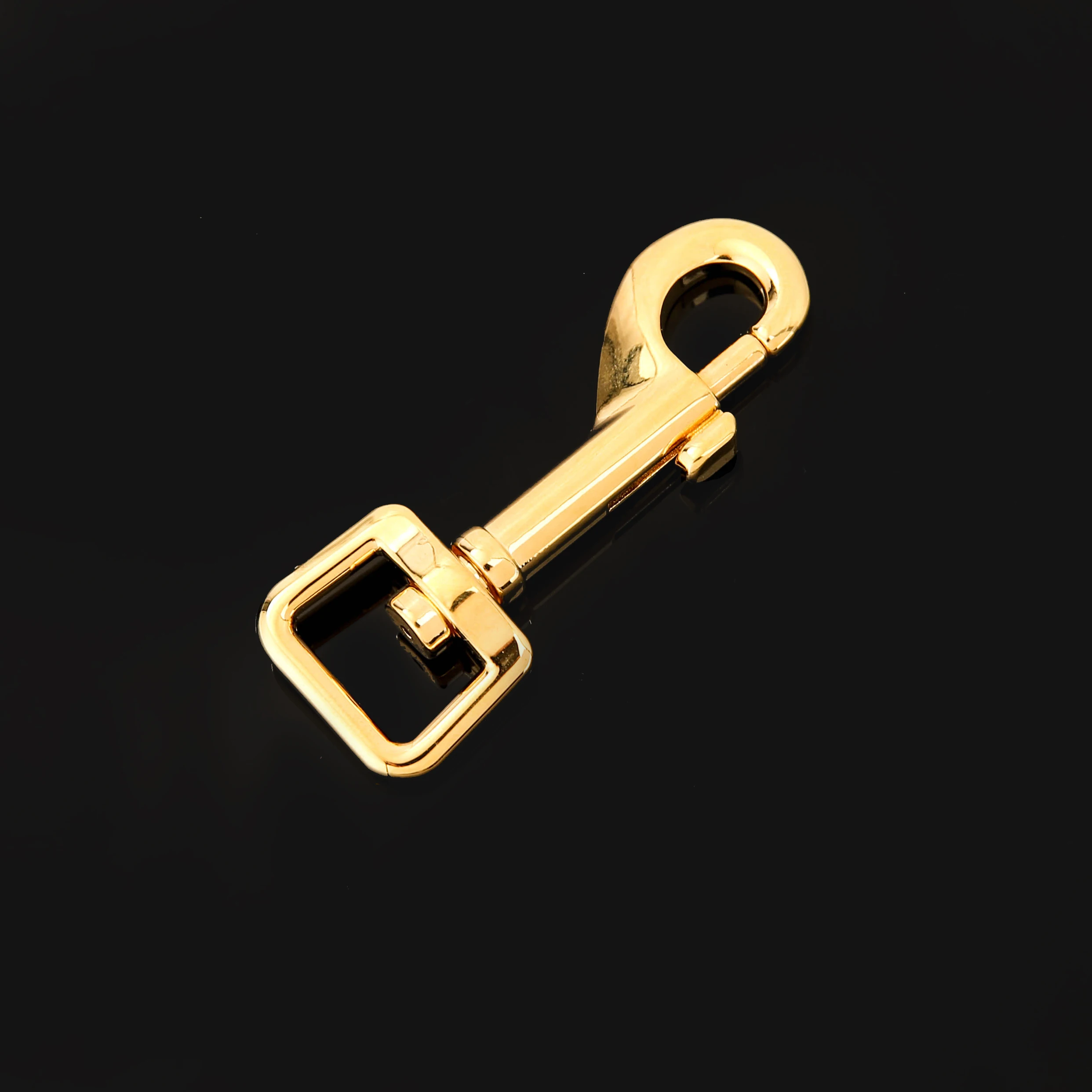 Factory price 16mm zinc alloy dog hook gold snap hook for lady bag