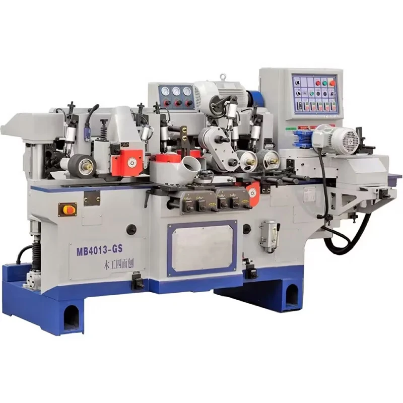 high precision automatic parquet wooden pallet making 4 sided moulder planer