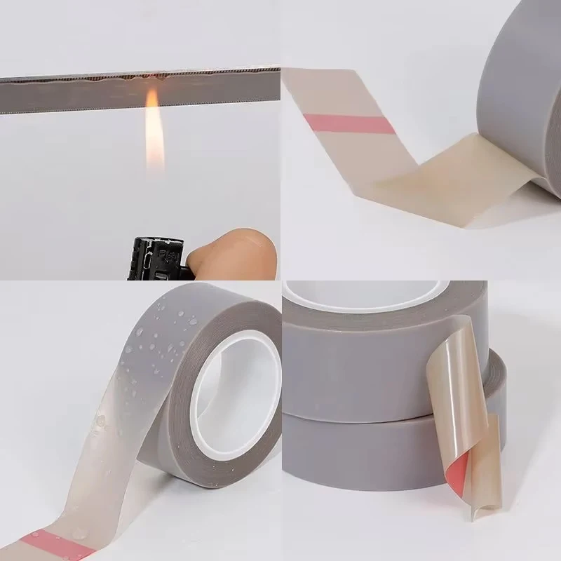 Износостойкая лента PTFE Индивидуальный размер и толщина пленки клейкая для изоляции