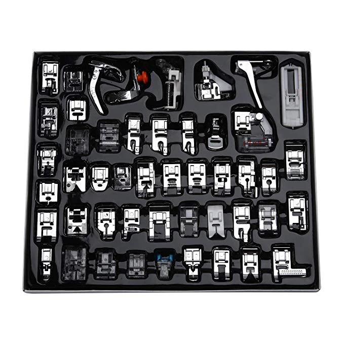 Professional 48Pcs Sewing Part Sewing Machine Parts Presser Feet Set For Home Simplicity Machine Spare Parts