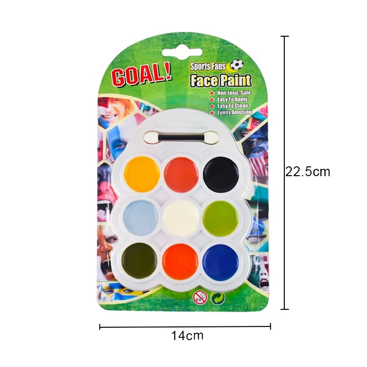 AKIA professional painting palette supplies face non toxic body art colors kit supporter inever