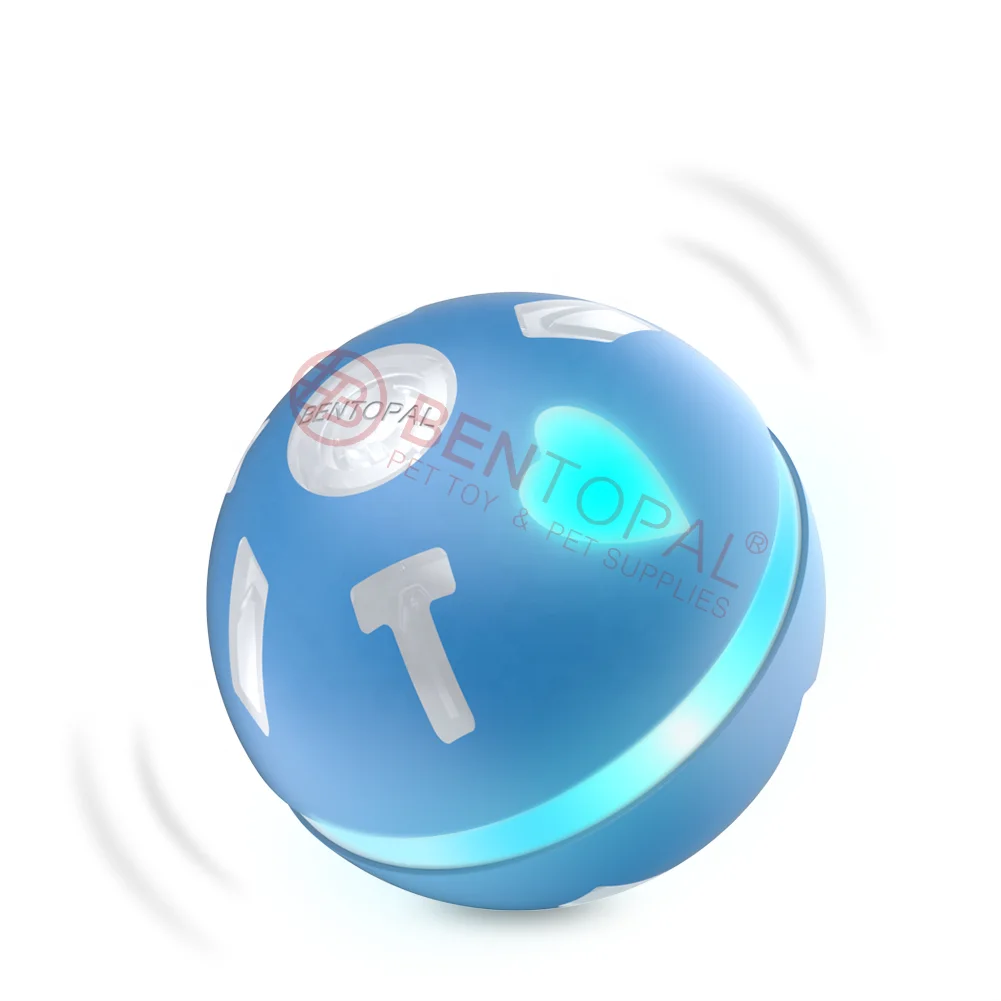 
Cats and Dogs Toys Wicked Balls Automatic Rolling USB Rechargeable Smart Interactive Pet Toys Ball Fun Gift for Kittens Doggies 