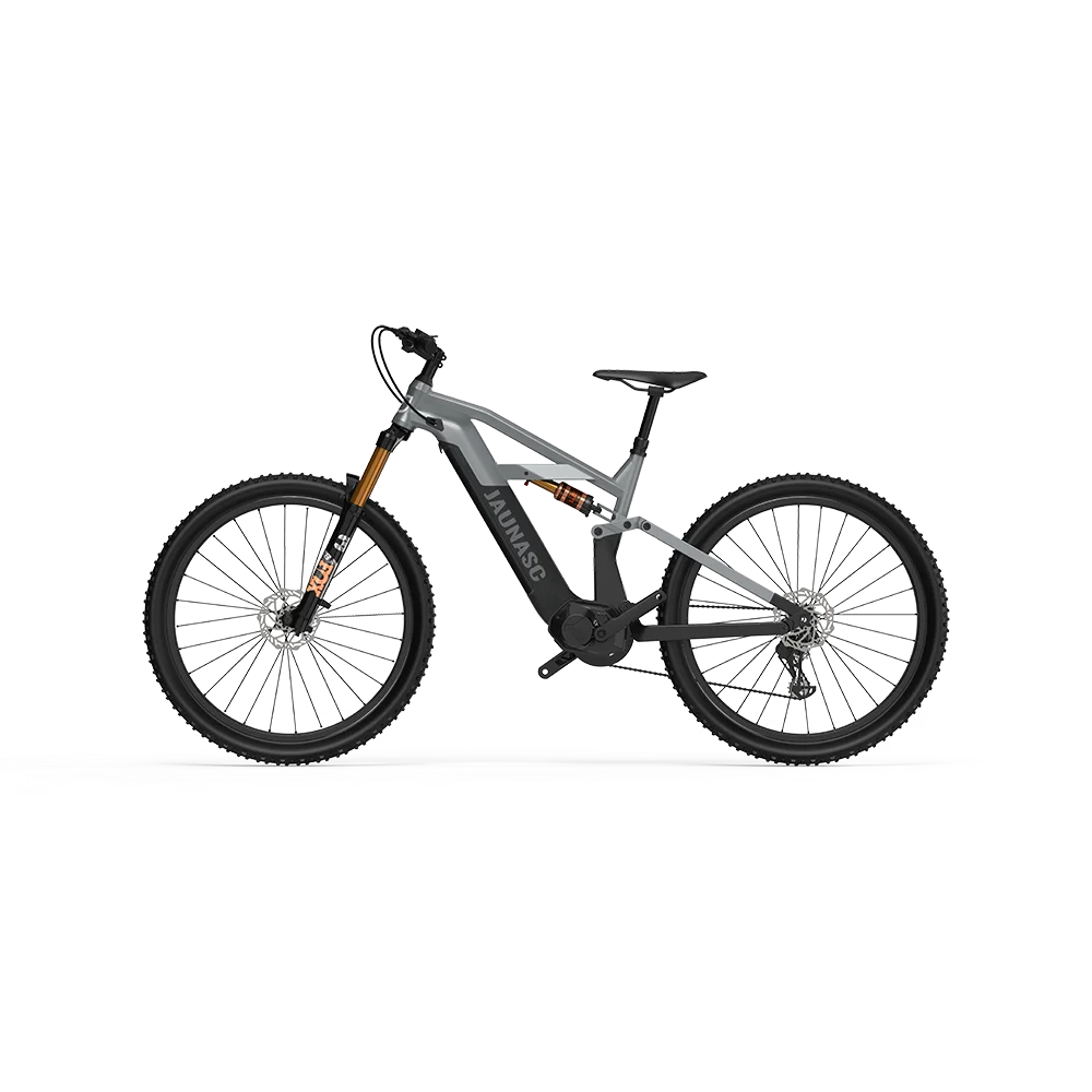 2023 New Design mid motor full suspension electric mountain bike E Bike electric MTB for sale