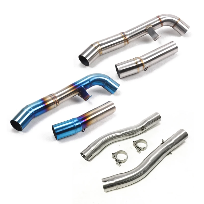 
Stainless Steel refit modified motorcycle middle pipe exhaust system For Z1000 Exhaust Pipe 