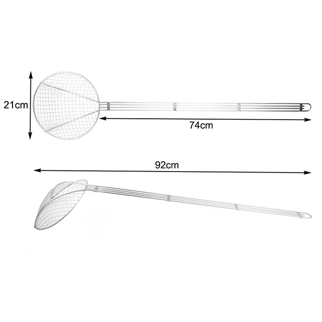 Strainer stainless steel colander strainer mesh skimmer strainer