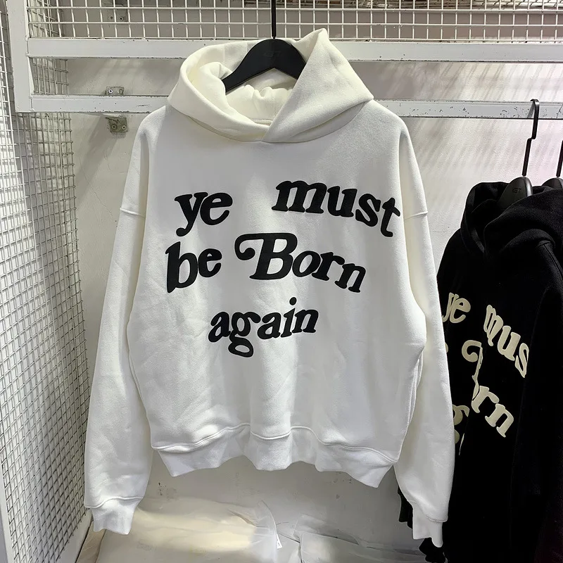 Oversized Hoodie Joggers Men Plus Size Sports Tracksuit Streetwear High Quality Puff Printing Hoodie For Men