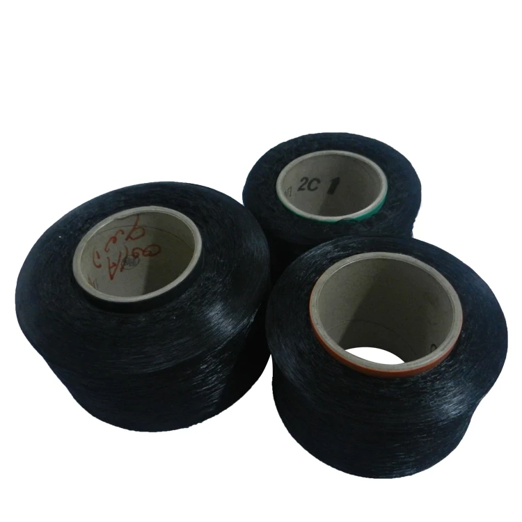 Super black dty pp yarn whole roll
