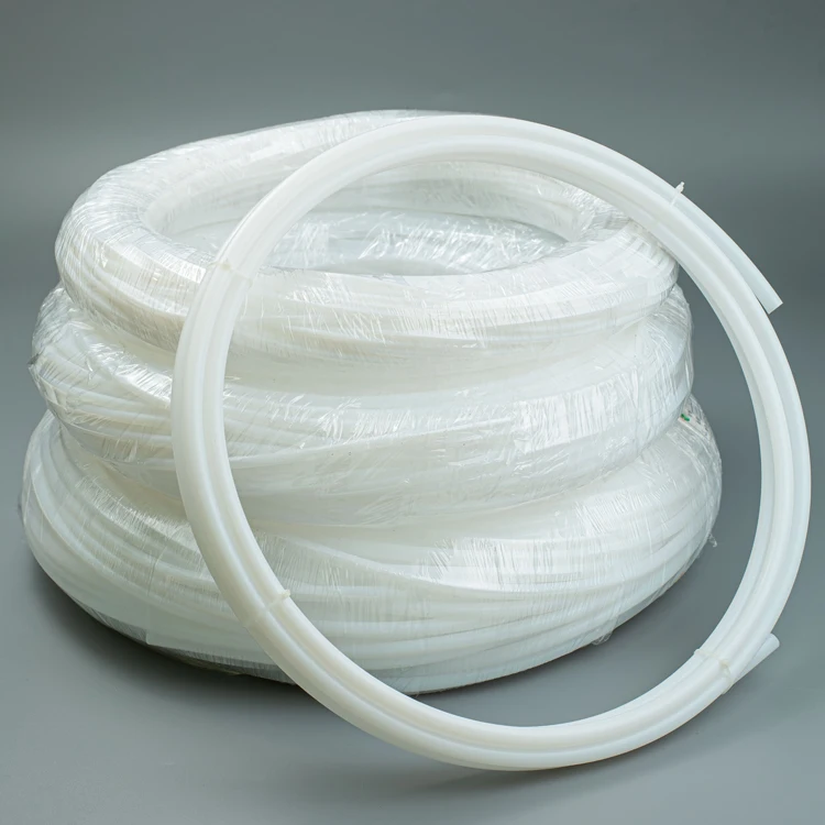 Whoessale Virgin PTFE Tube High Temperature Rigid Plastic Tube 1mm 2mm 3mm Inside Hose PTFE Tube