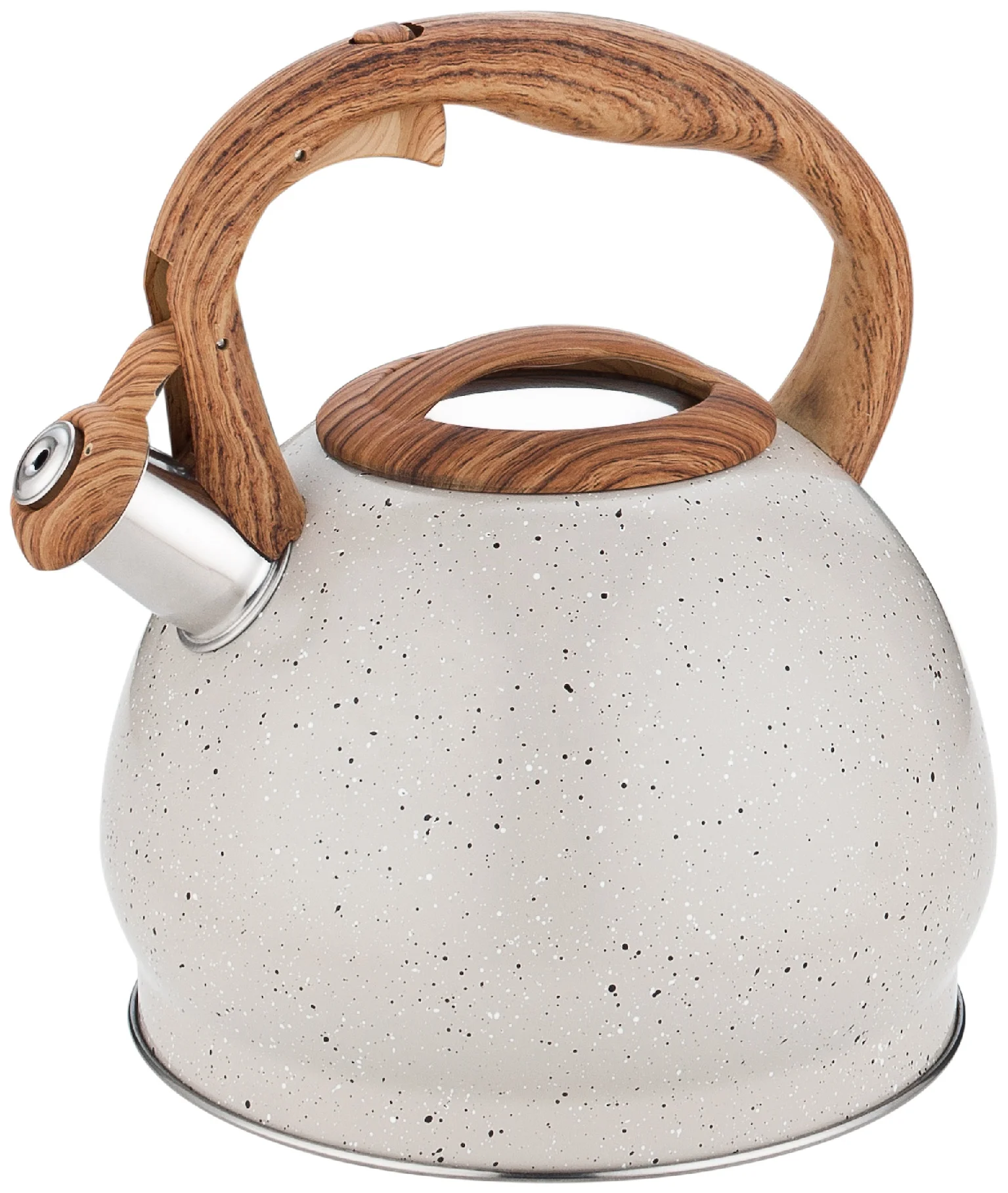 Хорошие отзывы чайные чайники из нержавеющей стали с цветным покрытием свистящие для плиты чайник воды