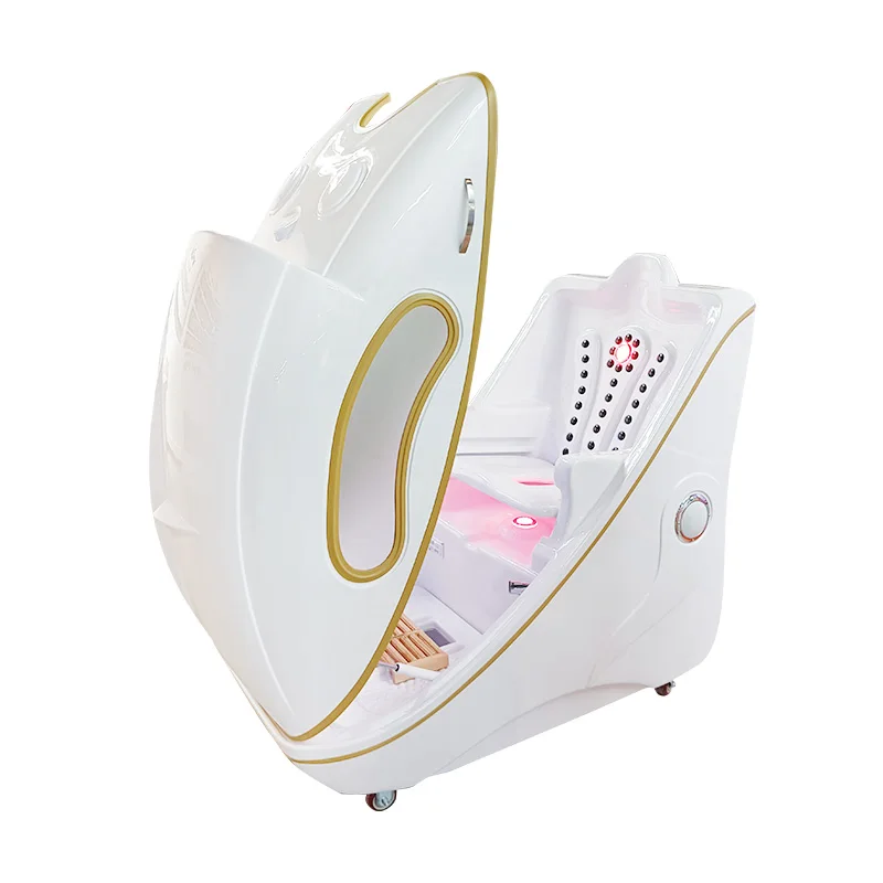 BTWS pressotherapy spa capsule steam sauna spa shower bath hydro water spa capsule with Elevate the body thermal energy
