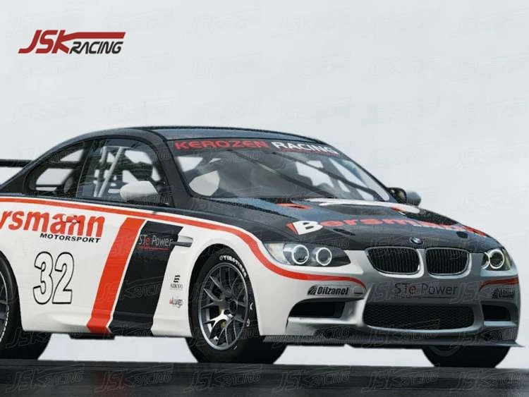  GT стиль углеродное волокно передний бампер губа для M3 BMW 3 серии E92