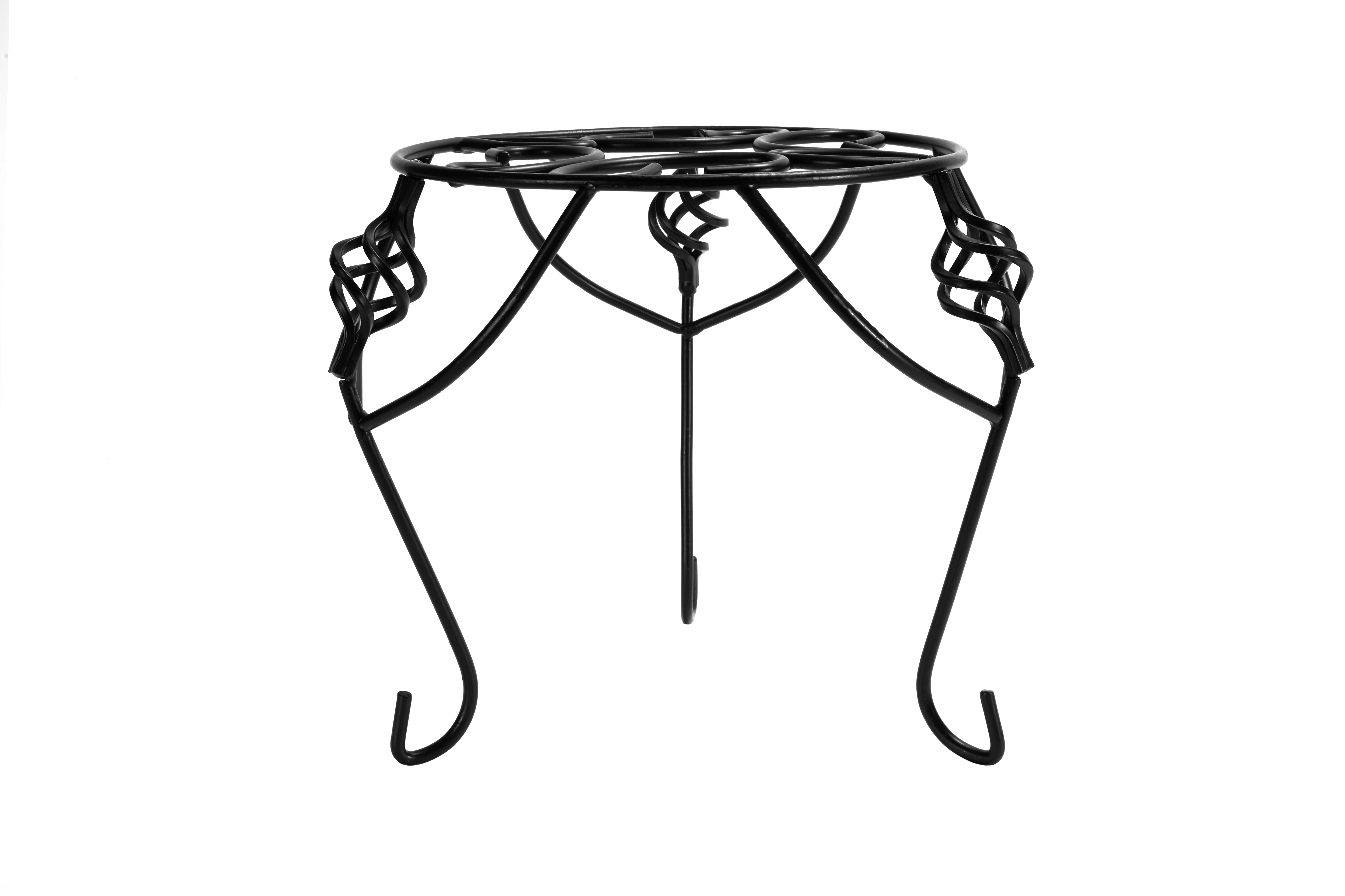 Factory wholesale household Iron floor type porch flower pot rack