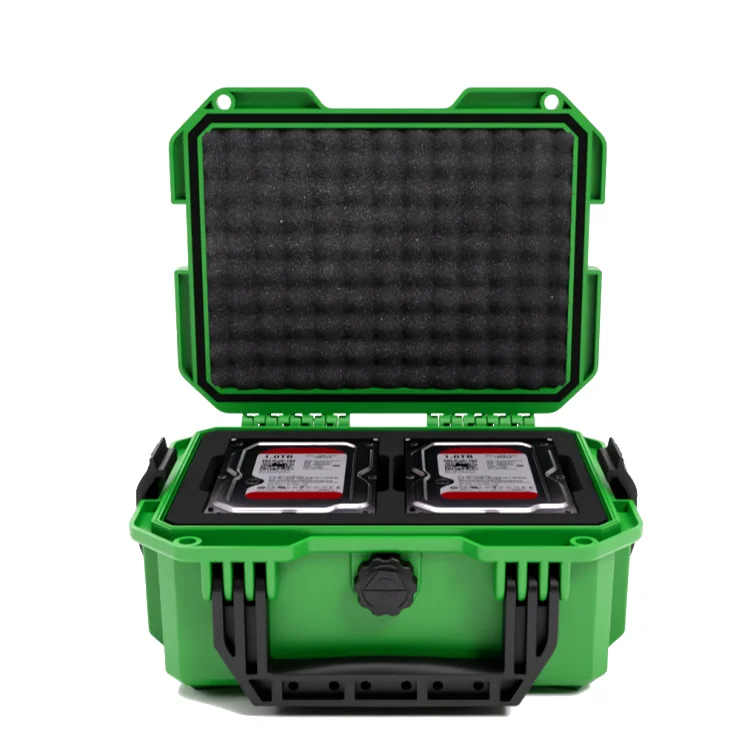 GLARY Hot Selling Hard Drive Holder case Box High Quality External Hard Drive case Travel Hard Drive case Box With Handle