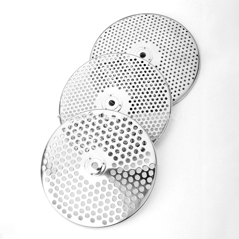 Rotary Stainless Steel Food Mill Strainer Potato Masher Grinder Vegetable Mill Silicone Handle with 3 Milling Discs