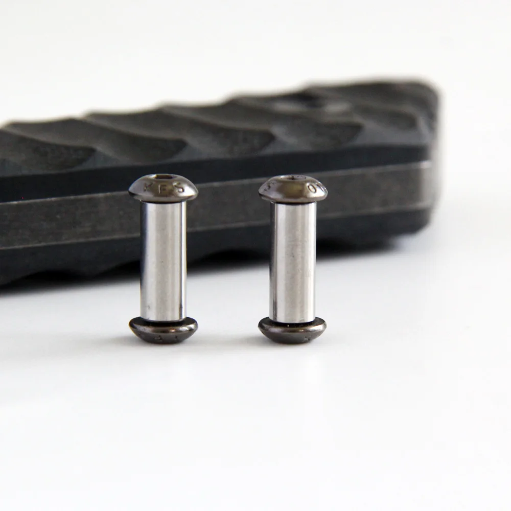 Knife Handle Bolt Rivets Scale Screw Fastener Nut DIY Making Material Hex Head Knives Fastening