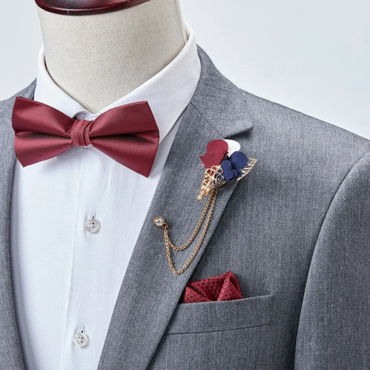 Low price silver coat pant men 3 piece office suit with gray vest