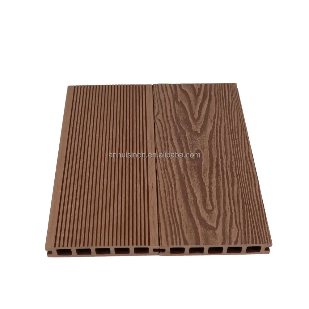Grain North American Style Best Quality Co-Extrusion Decking Board Waterproof WPC Wooden Flooring for Terrace Backyard Apartment