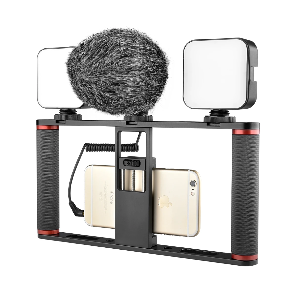 YELANGU High Quality Phone Stabilizer Steadycam Cage Aluminum Alloy Video Rig PC05